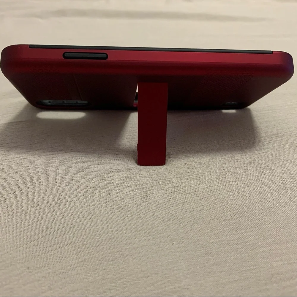 Samsung Galaxy A01 KICK+| Dual-Layer Protective Kickstand Case Metro by T-Mobile